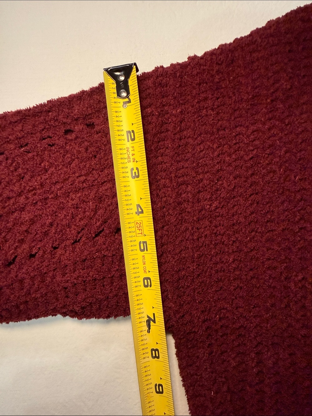 Love Tree Women's Open Front Chunky Knit Maroon Cardigan Size Small NWOT - Picture 9 of 11